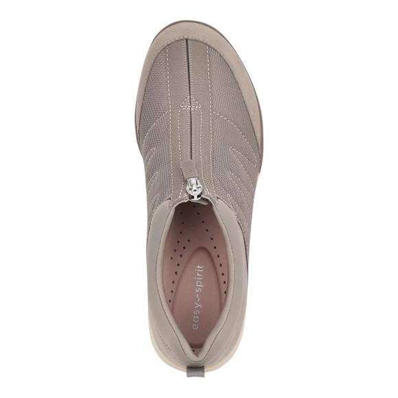 Easy Spirit Women's Bestrong Zip Up Walking Sneakers Taupe Size 9 - Picture 3 of 4
